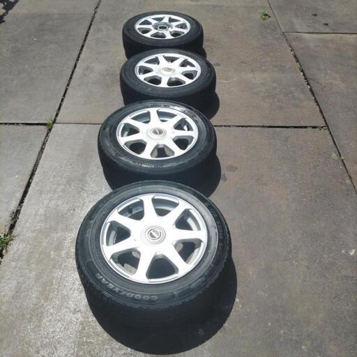 グッドイヤー　175/65R14 夏タイヤ　アルミホイール4本セット