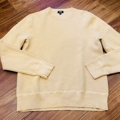 【中古美品】UNIQLO(ユニクロ)メンズ-ウォッシャブルストレ...