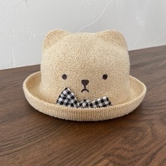 ほぼ新品　麦わら帽子　ベビー