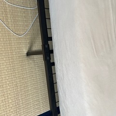 ニトリのダブルベッドの画像