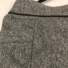 【受け渡し予定者さん決まりました】オフィスにも！ダークブラウンスカート(Lサイズ)の画像