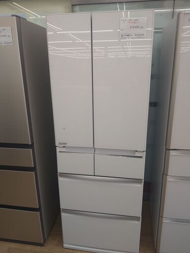 ★ジモティ割あり★ 三菱　MR-WX47C-W 6ﾄﾞｱ冷蔵庫 470L 2018年製 動作確認／クリーニング済み KJ1873
