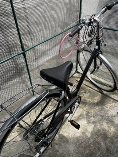 通学用自転車　ママチャリ　使用回数低いです