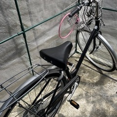 通学用自転車　ママチャリ　使用回数低いです　