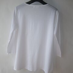 自由区／リヨセル71％カットソー／size38の画像