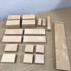 ☆値下げ☆K2304-692 木製ブロックオモチャ 個数不明 現状お渡しの画像