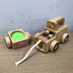 ☆値下げ☆K2304-692 木製ブロックオモチャ 個数不明 現状お渡しの画像