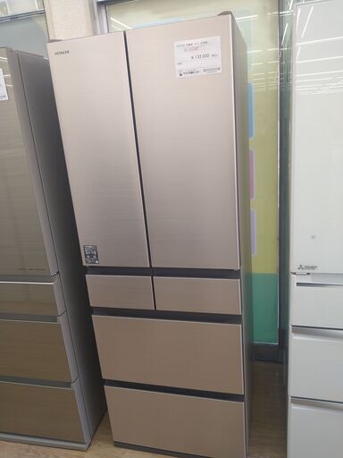 ★ジモティ割あり★ 日立　R-H54R 6ﾄﾞｱ冷蔵庫 537L 2022年製 動作確認／クリーニング済み KJ1874