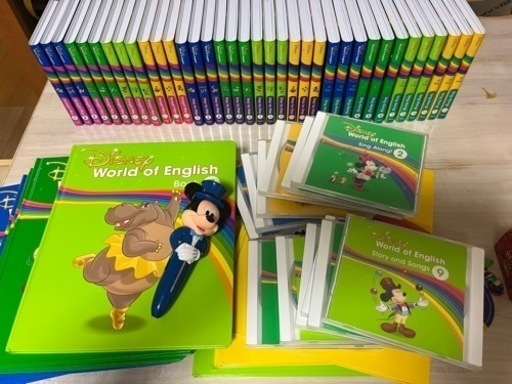 ディズニー英語システム　DVD CD プレイヤーミッキーマウスタッチペン