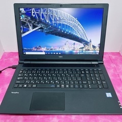 A-99【NEC♡i5.SSD】ハイスペ/初心者.すぐ使えるノートパソコン