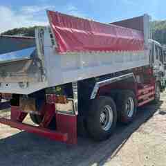 【車検付き】いすゞギガ　ダンプ　型式QKG-CXZ77AT　最大積載9,300kg　7速　380PS　走行距離61万km　 2デフ　平成25年式の画像