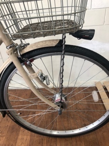 26インチ　中古自転車　オートライト　オーバーホール済