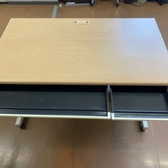 オフィス用デスク1200×700×700mm 引出し付　最大4台までの画像