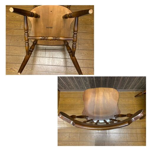 5-15 飛騨産業 キツツキ ウィンザーチェア2脚セット【引取限定】カグマニア