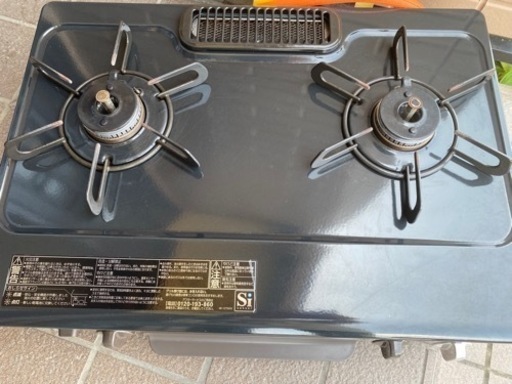 2021年製? パロマ ガステーブル 水無し片面焼き 56cm プロパンガス(LPG) 右強火 IC-S37BM-R-LPG(0419