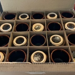 湯呑み　黒　計38個の画像