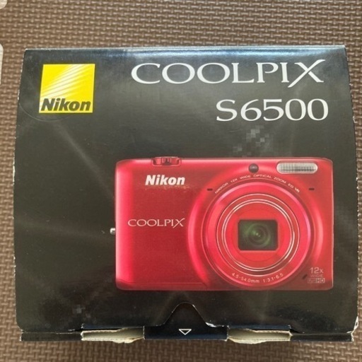 COOLPIX  S6500  デジカメ　カバー付き