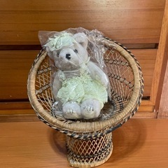 竹製の台の画像