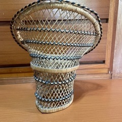 竹製の台の画像