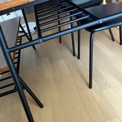 ニトリ ダイニングセット(セット購入のみ)の画像