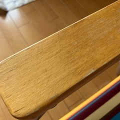 ロゴス アウトドアベンチ neos for2-ST (オレンジストライプ)の画像