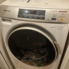 ドラム式洗濯機　Panasonic パナソニック　ヒートポンプ　...