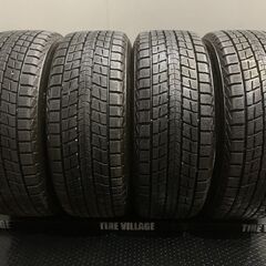 走行短め DUNLOP WINTER MAXX SJ8 235/55R18 18インチ スタッドレス 4本 ハリアー VW/ティグアン レクサスNX等　(TH787)クレジットカード QRコード決済可能