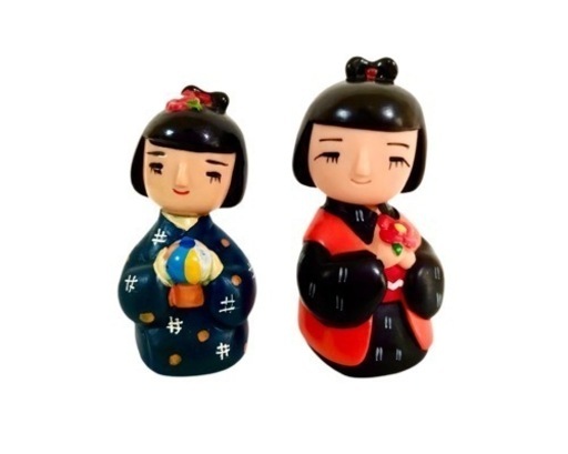 こやけちゃん 新潮社 日本信託銀行貯金箱 2体セット 限定1点