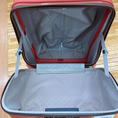 ★ジモティ割あり★ ACE キャリーケース コーラルレッド H54×D25×W34 クリーニング済み YJ022の画像