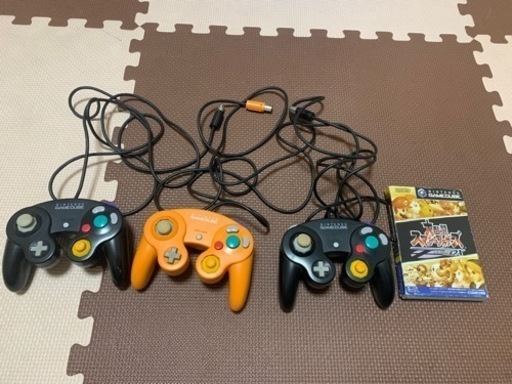 ニンテンドーゲームキューブコントローラー×3個＆スマッシュブラザーズDXセット