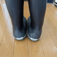 クロックス長靴24.0センチの画像