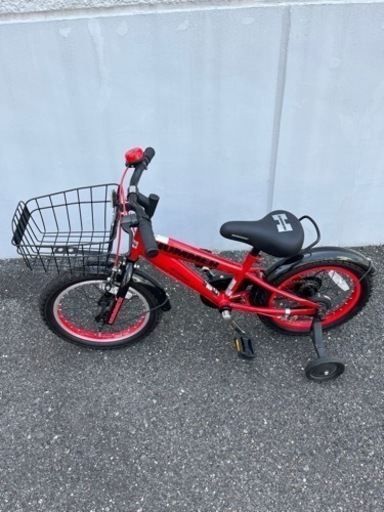 【決定しました！】子供自転車16インチHUMMERレッド色