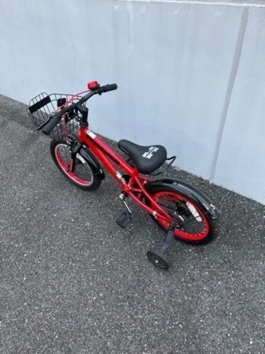 【決定しました！】子供自転車16インチHUMMERレッド色