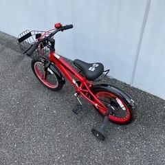 【決定しました！】子供自転車16インチHUMMERレッド色の画像