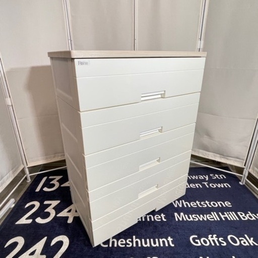 ◆ Fits ５段チェスト ◆ 美品！大容量！　衣類 収納 タンス