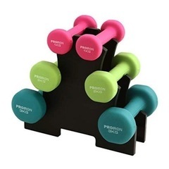 [新品]PROIRON ダンベルセット　ラック付き