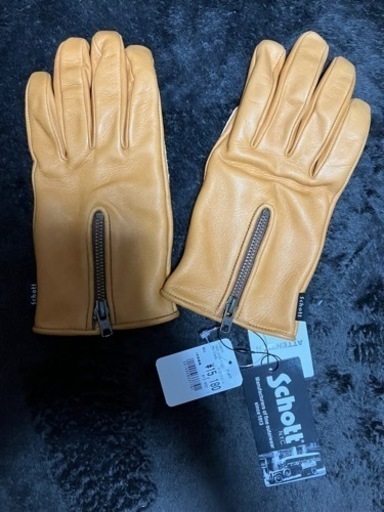 Schott/ショット/ZIP LEATHER GLOVE/ジップレザーグローブ