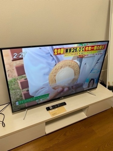【早い方優先】   TV    2022年製　TLC  半年前購入　美品　50型　小倉南