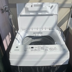 【美品】東芝 5kg洗濯器 使用期間1年の画像