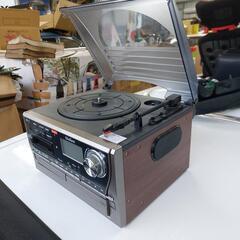 🟦新品未使用❗イコライザー付きマルチレコードプレイヤーの画像