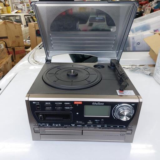新品未使用❗イコライザー付きマルチレコードプレイヤー