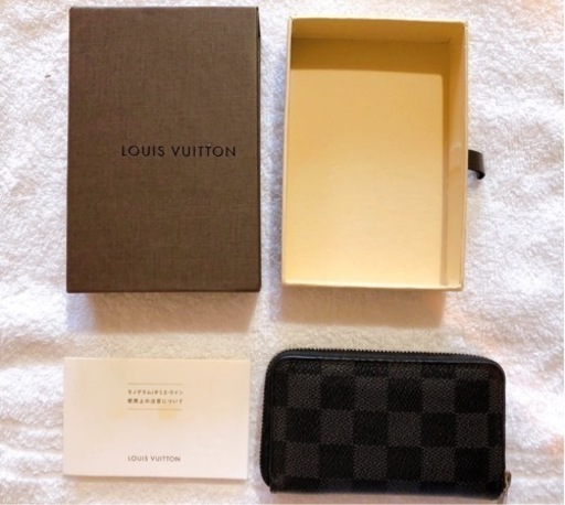 ★極美品【LOUIS VUITTON】ダミエ グラフィット ジッピー パース
