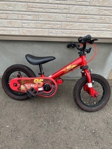 マックイーン　ストライダー　子ども用　自転車