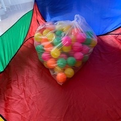 ボールテント　ボールプール　ボールの画像