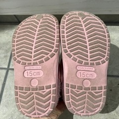 【マイメロ】15cm☆クロックス風 ボア付き サンダルの画像