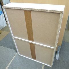 木製 4段 本棚 幅60×奥行15×高さ84cm 白 CD / DVD 収納棚 シェルフ 収納家具 札幌市 北20条店の画像