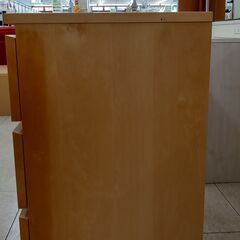 ★ジモティ割あり★  チェスト クリーム H77.5×D48.5×W80.5 クリーニング済み TJ482の画像