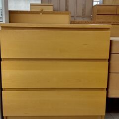 ★ジモティ割あり★  チェスト クリーム H77.5×D48.5...