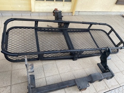 ハイエースレジアス　ヒッチメンバー&ヒッチカーゴセット