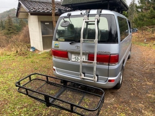ハイエースレジアス　ヒッチメンバー&ヒッチカーゴセット